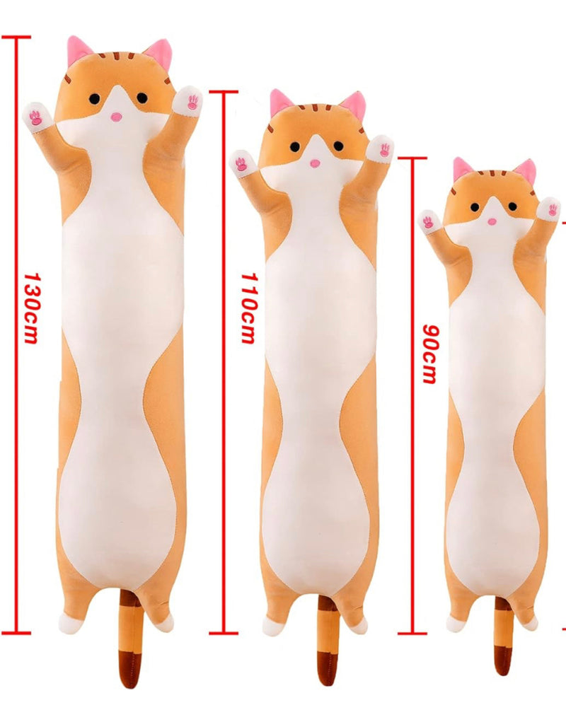 Cute Soft Long Cat Pillow - Stuffed Plush