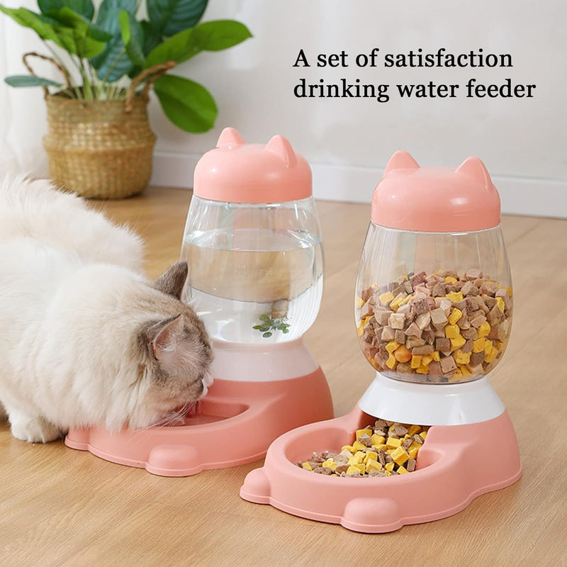 Automatic Dog Food & Water Dispenser