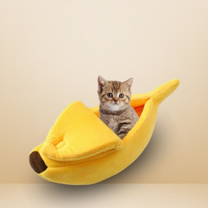 Cute Pet Bed Banana Shape