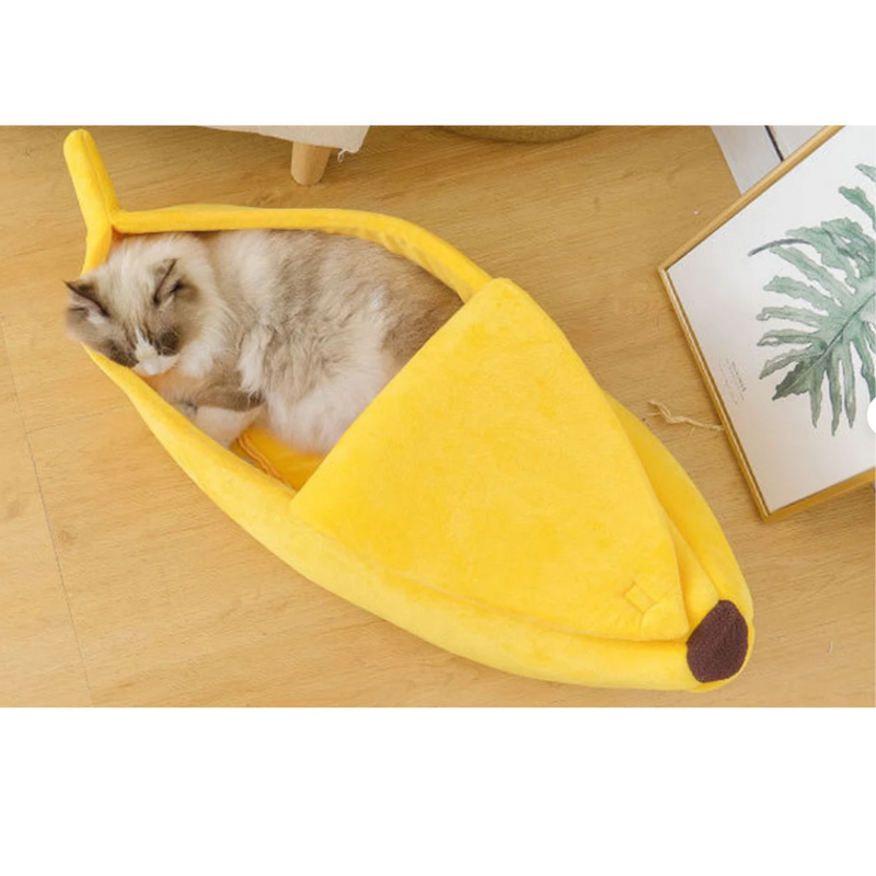 Cute Pet Bed Banana Shape