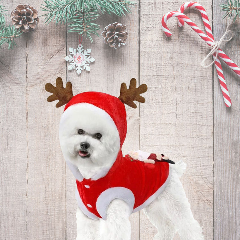 Dog Cat Christmas Costume