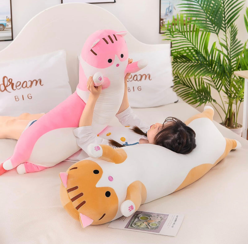 Cute Soft Long Cat Pillow - Stuffed Plush