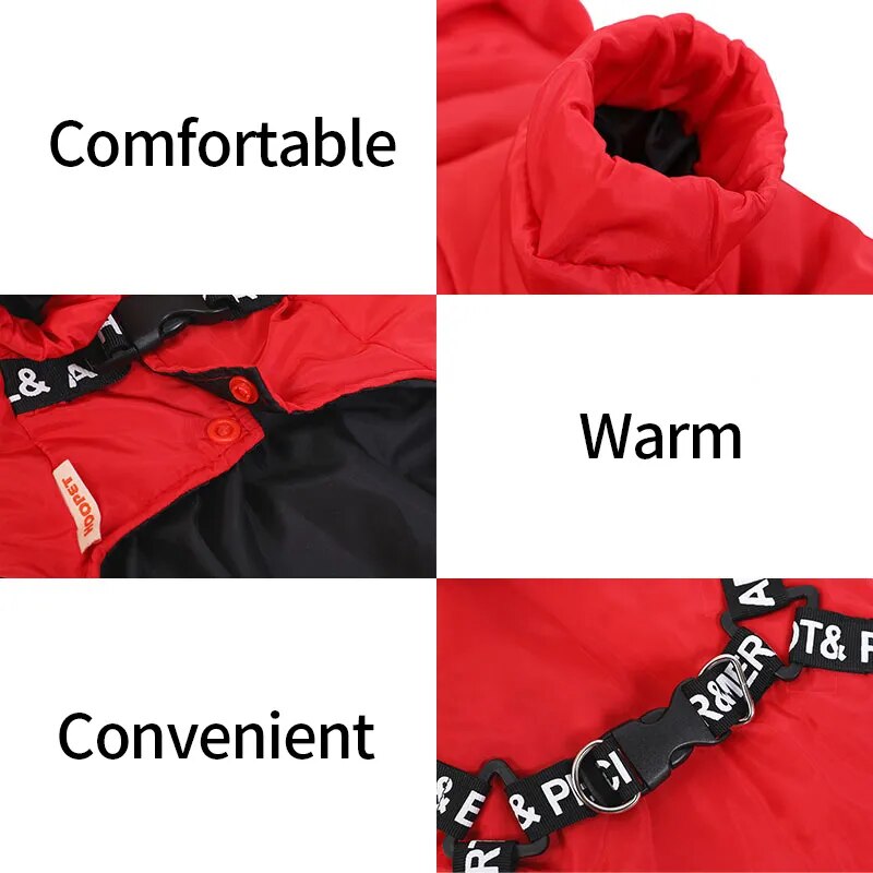 HOOPET Winter Warm Pet Jacket