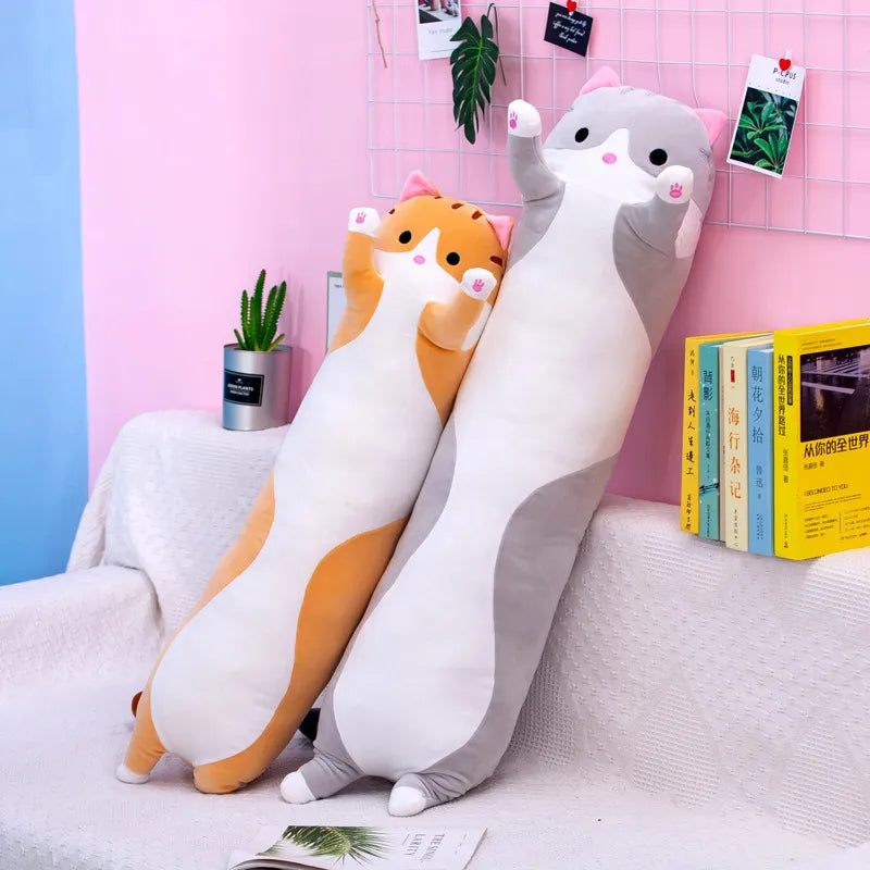 Cute Soft Long Cat Pillow - Stuffed Plush