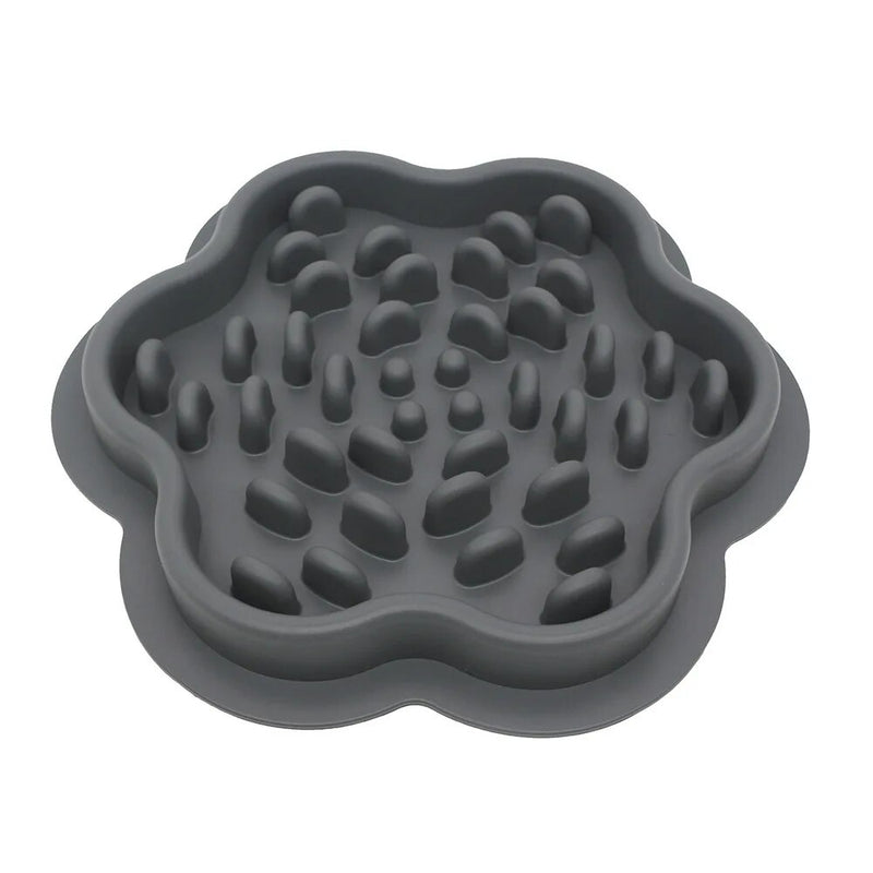 Silicone Slow Food Pet Bowl  Non-slip