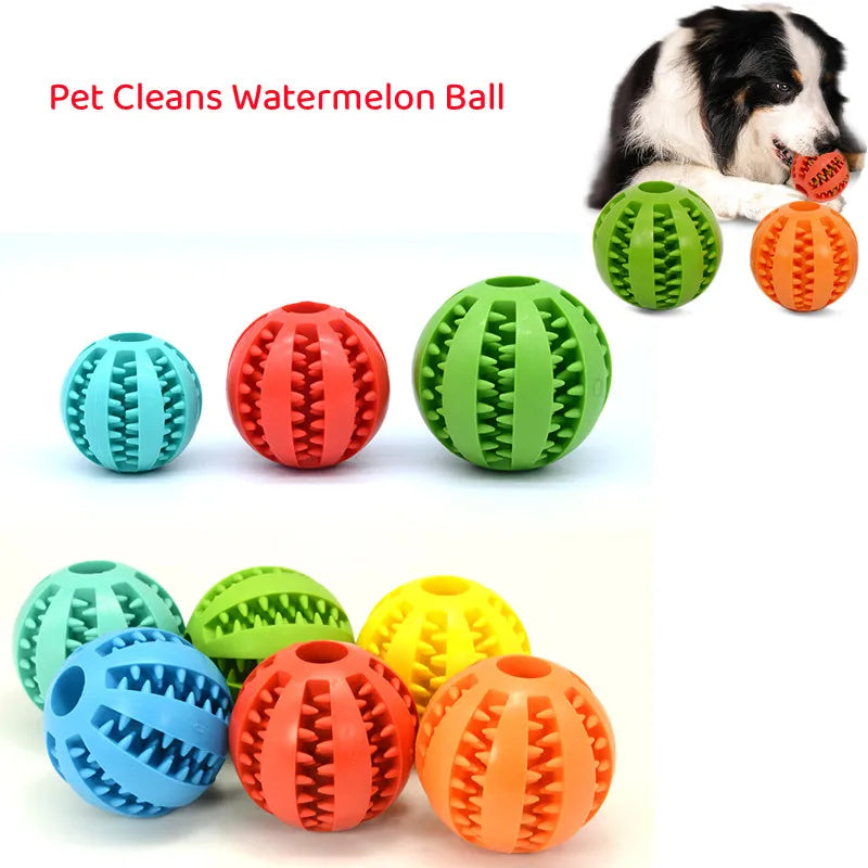 Silicone Pet Dog Toy Ball Interactive Bite-resistant