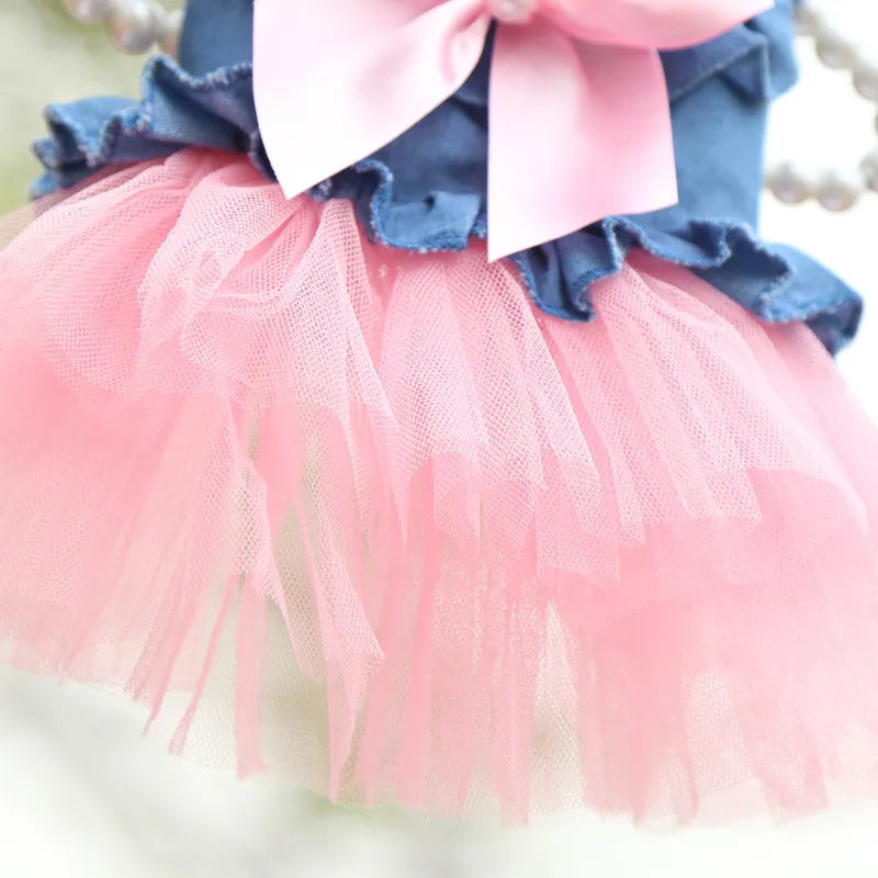 Princess-Style Pet Dress