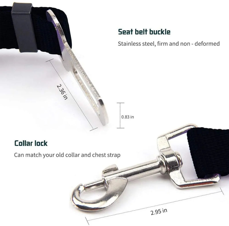 Seat Belt for Cat and Dog Adjustable