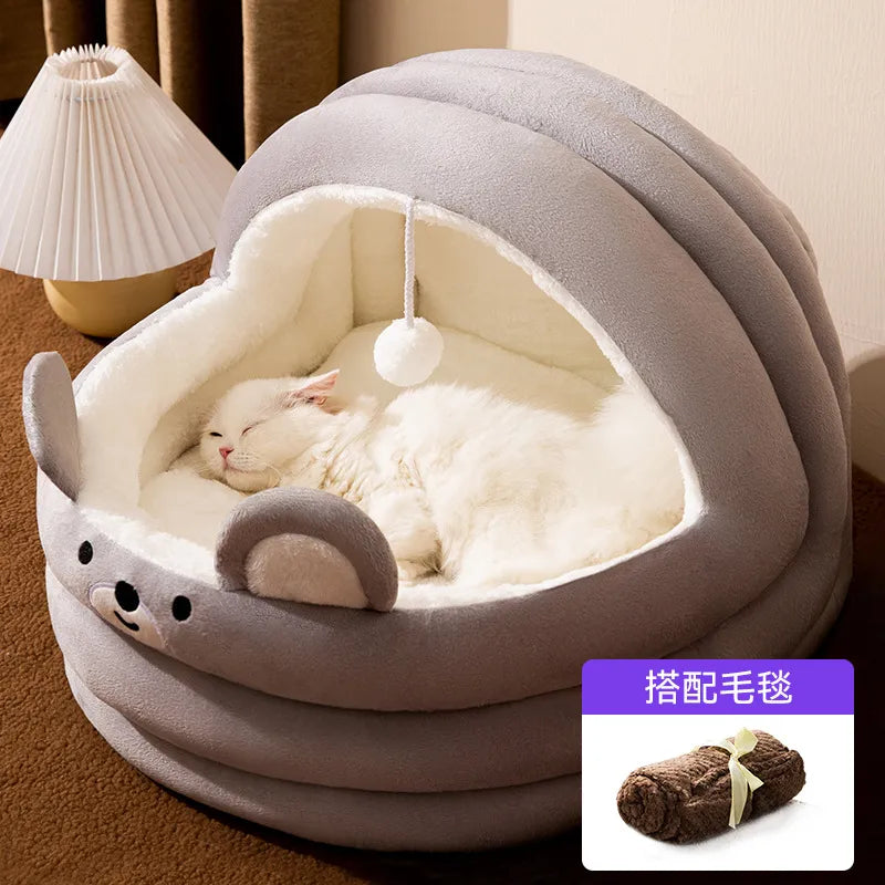 Premium Cozy Warm Pet Bed