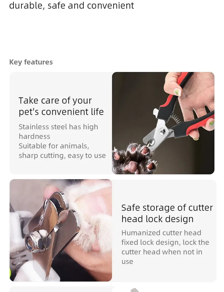 Professional Pet Nail Clipper