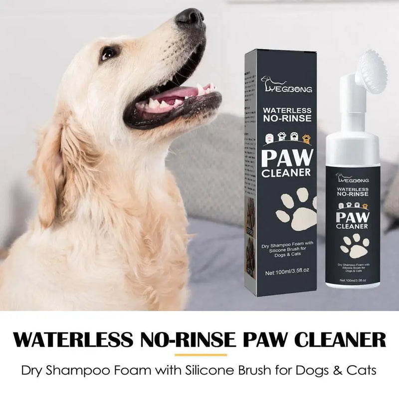 Dog Paw Cleaner, No-Rinse & Portable