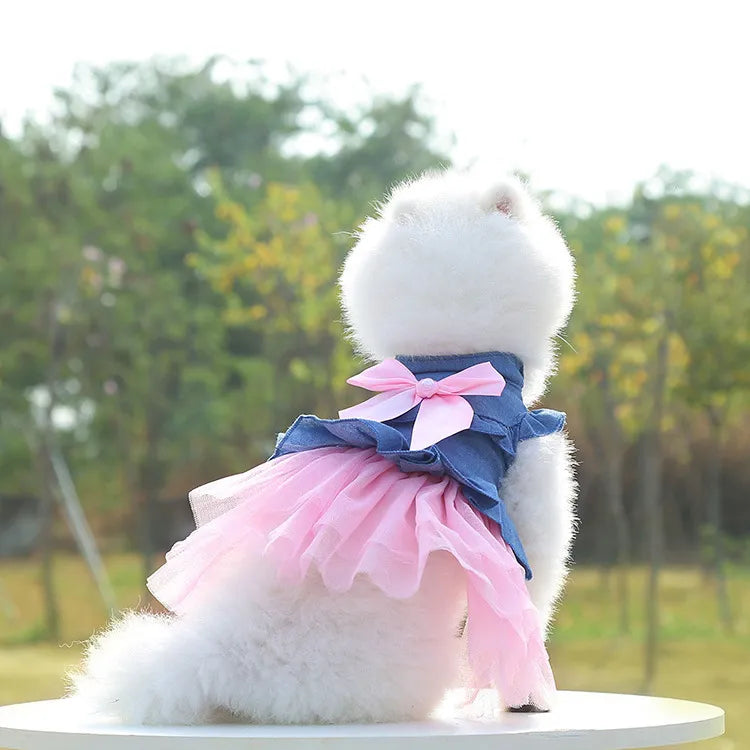 Princess-Style Pet Dress