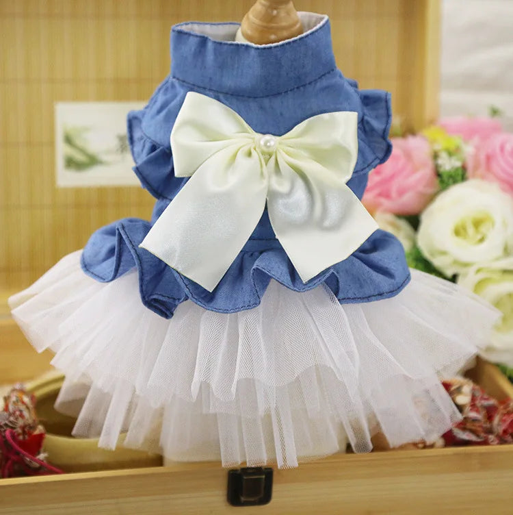 Princess-Style Pet Dress