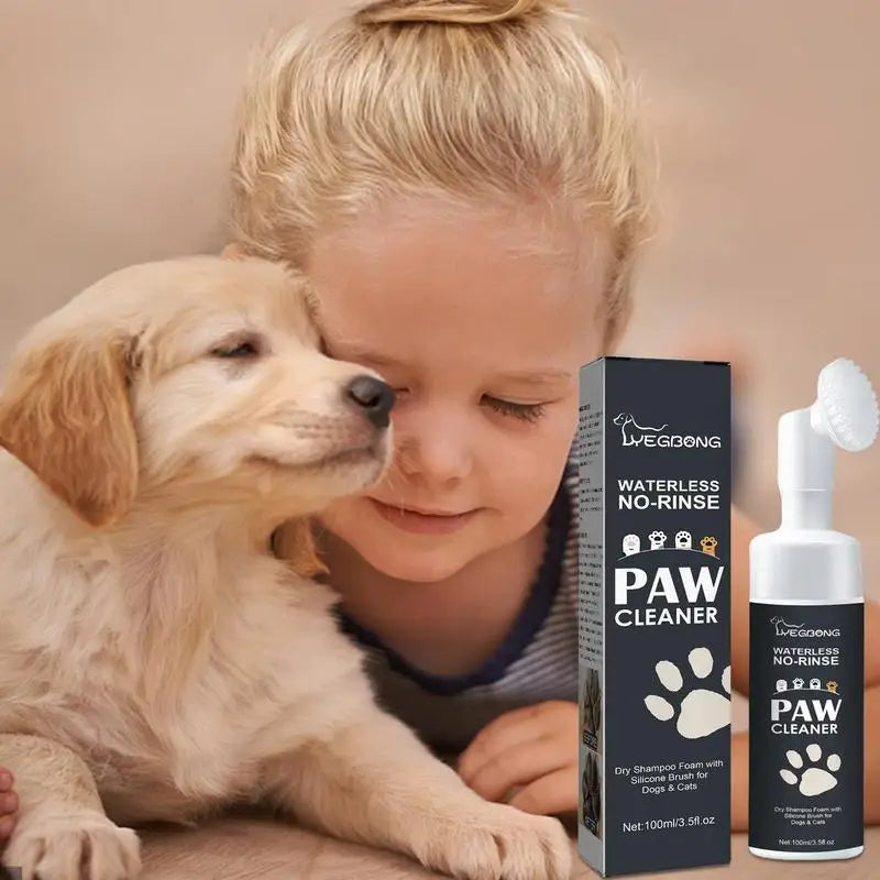 Dog Paw Cleaner, No-Rinse & Portable