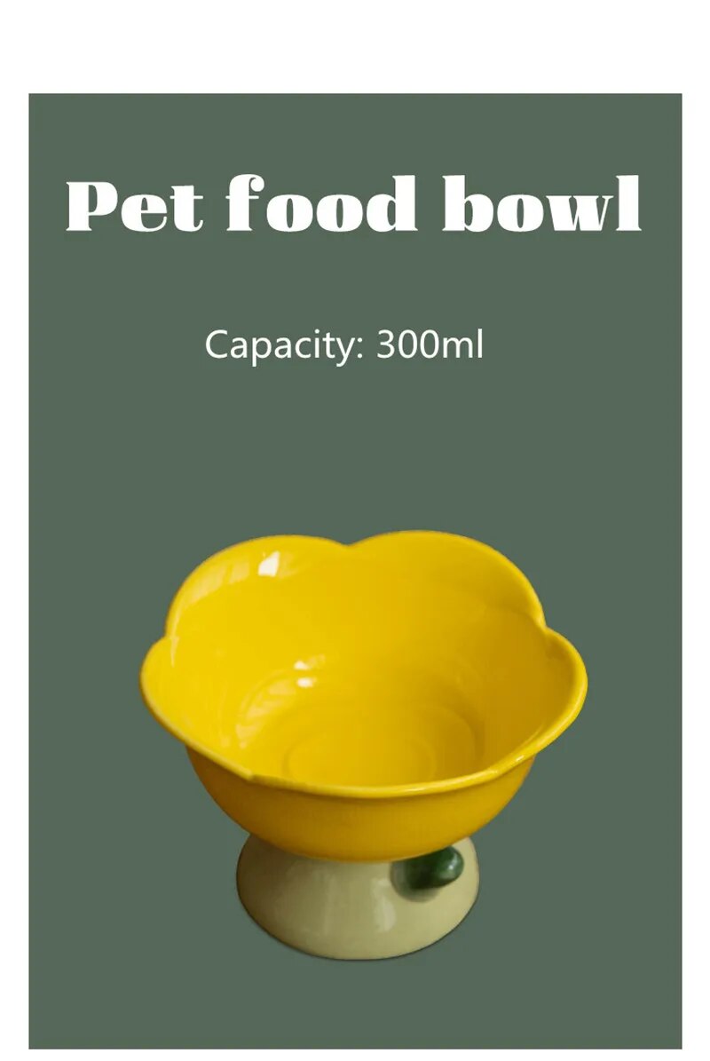 Cute Ceramic Pet Bowl