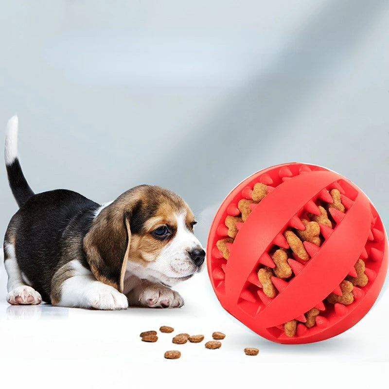 Silicone Pet Dog Toy Ball Interactive Bite-resistant