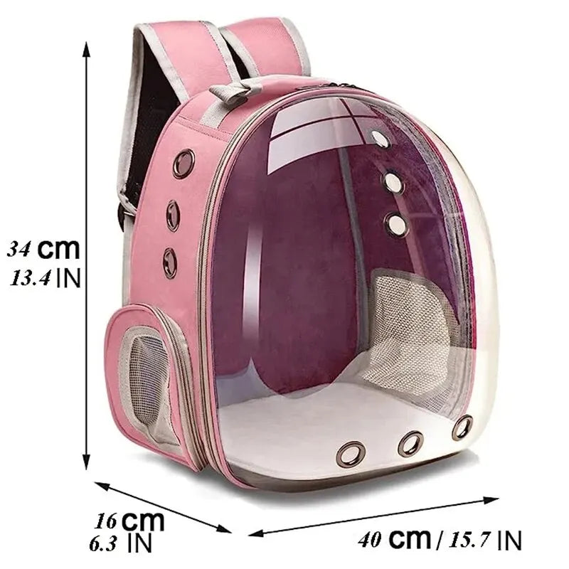 Clear Backpack Pet Carrier