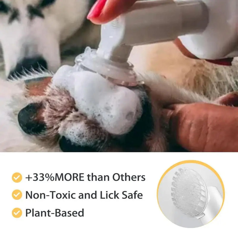 Dog Paw Cleaner, No-Rinse & Portable