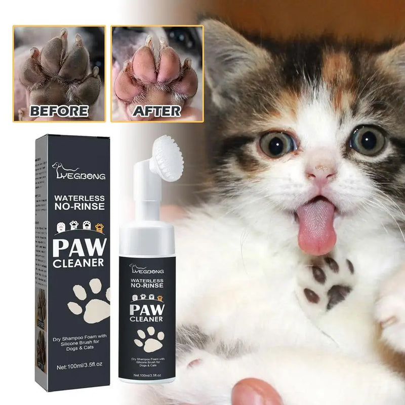 Dog Paw Cleaner, No-Rinse & Portable