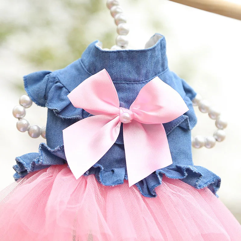 Princess-Style Pet Dress