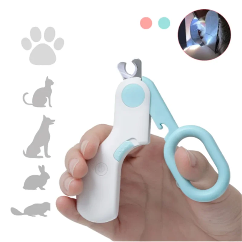 Cat Nail Clipper With Led