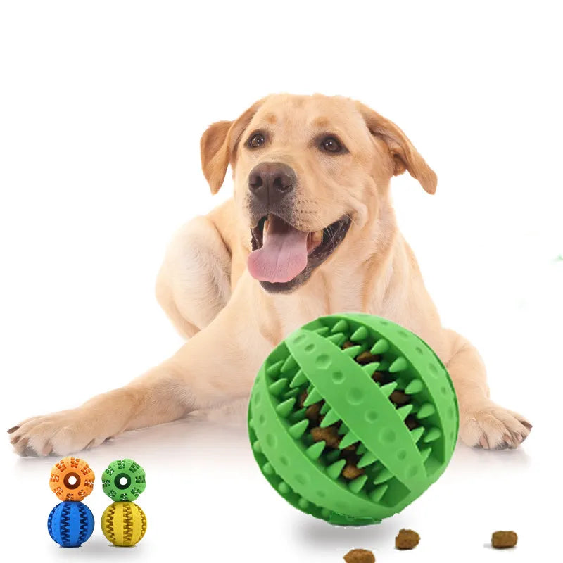 Silicone Pet Dog Toy Ball Interactive Bite-resistant