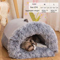 Cozy Semi-Enclosed Cat and Dog Bed